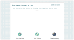 Desktop Screenshot of nasonlawfirm.com