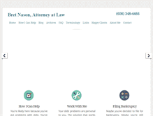 Tablet Screenshot of nasonlawfirm.com